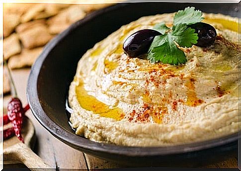 hummus plate