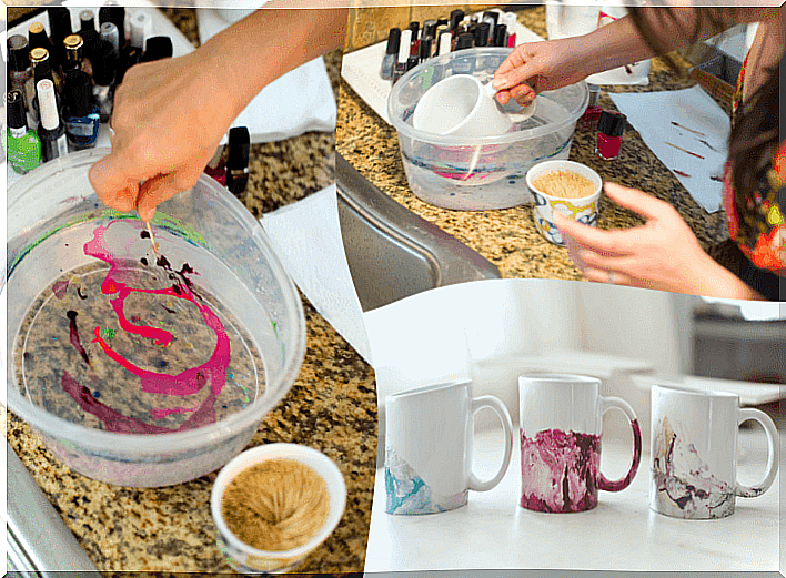 decorate mugs