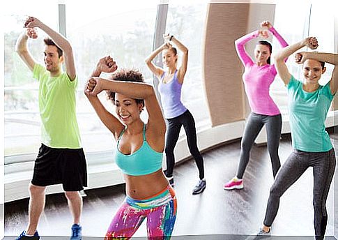 Zumba, one of the best ways to practice dance.