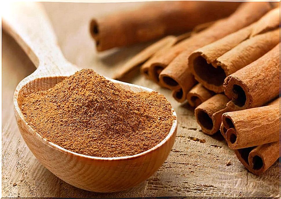 Cinnamon as a substitute for sugar.