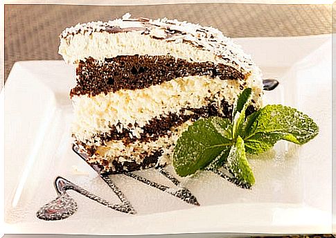 chocolate coconut cake