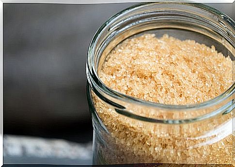 Sugar and oil scrub