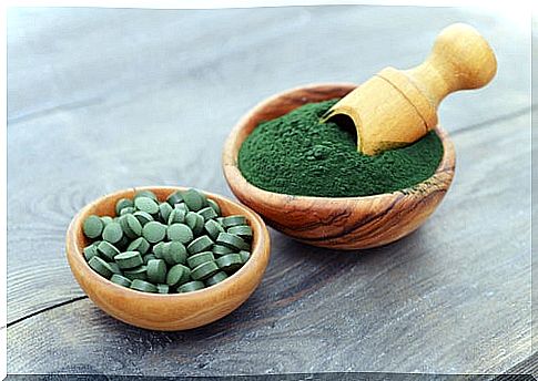 Peeparado to take the spirulina