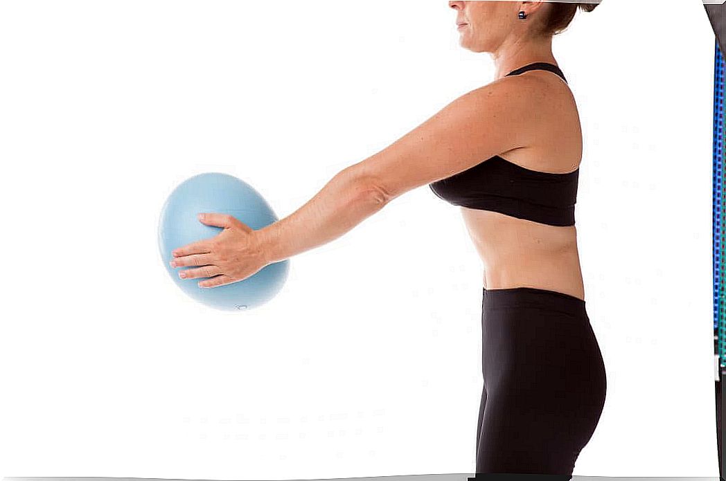 Ball exercises for a perfect abdomen