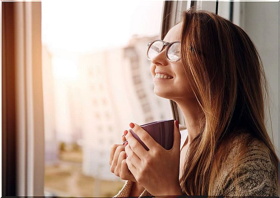 The relationship between drinking coffee and being hungry